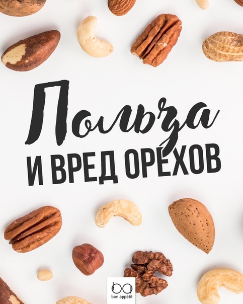 Давайте узнаем больше о пользе и вреде орехов 