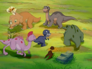 Земля до начала времен (The Land Before Time) - План «Смелый длинношей» (6 Серия)