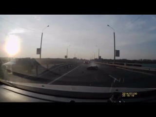 Мотоциклист-каскадер