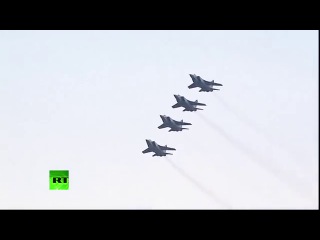 Севастополь. Авиационный парад, в День Победы. 9-е мая 2014 г.