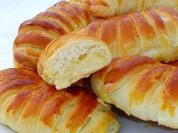Булочки с заварным кремом Булочки с заварным кремом