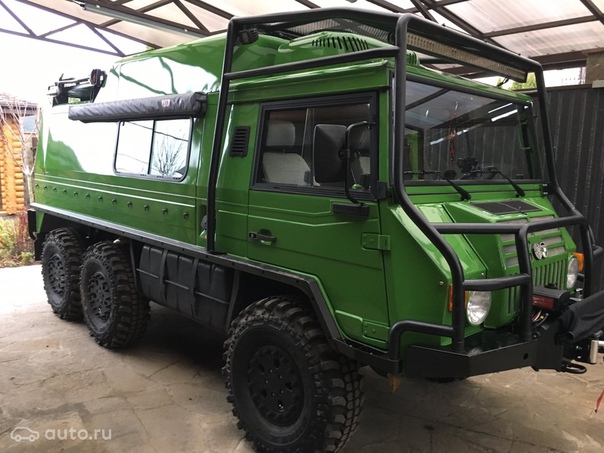 Знаете, что такое PUCH Pinzgauer Это полная свобода передвижения и автономность. Это вам не суперкар за аналогичные деньги, это действительно взрослая игрушка для тех, кто знает чего хочет от жизни.