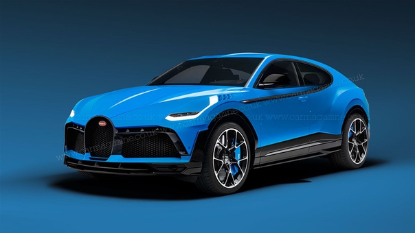 Bugatti готовит 1000-сильный трёхдверный кроссовер. Он позаимствует 650-сильный 4.0 V8 от Lamborghini Urus и помимо бензинового двигателя, автомобиль получит электромоторы мощностью более 350 л.с. Если проект утвердят, кроссовер Bugatti поступит в производство в 2023 году: