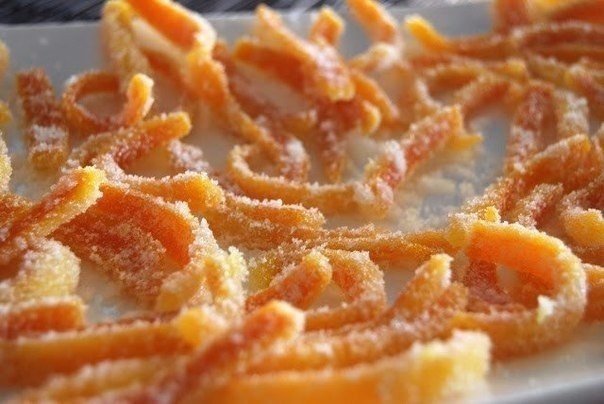 Апельсиновые цукаты Апельсиновые цукаты