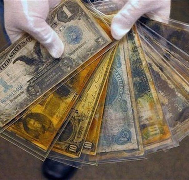 Восстановленные деньги с Титаника