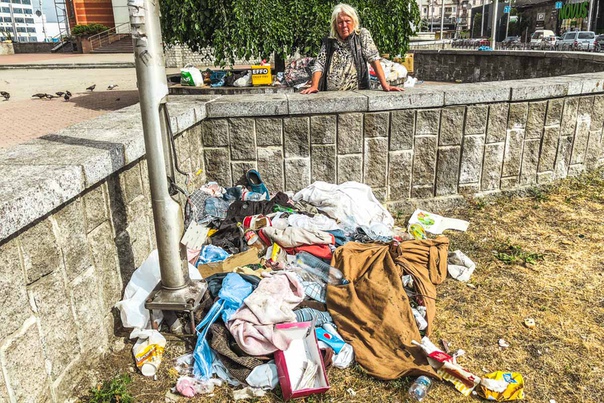 В центре Киева поселился цыганский табор
