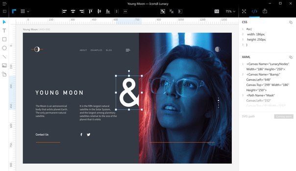 Lunacy

Бесплатное приложение для просмотра и базового редактирования Sketch-макетов на Windows. Можно открывать и сохранять макеты; менять организацию страниц и артбордов; рисовать, объединять и выравнивать объекты; добавлять и менять текстовые слои; экспортировать PNG, SVG, CSS и XAML. 

https://icons8.com/lunacy

#awd_tool
