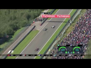 Nico Rosberg vs Sebastian Vettel vs Valtteri Bottas - GP Belgica 2014