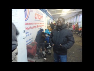 2015-01-10 Ice Skating, Stadium Dinamo, Nizhny Novgorod, Russia, Video