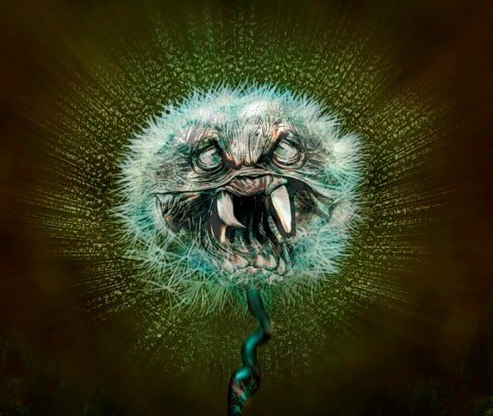 Злой одуванчик картинки