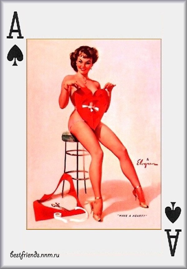 Игральные карты с девушками картинки