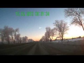 Взрыв метеорита над Уралом
