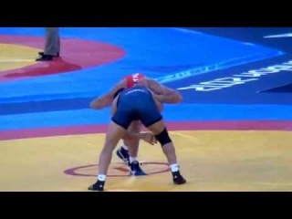 Sharifov (AZE) v Lashgari (IRI); 2012 Olympics 84kg Semifinal