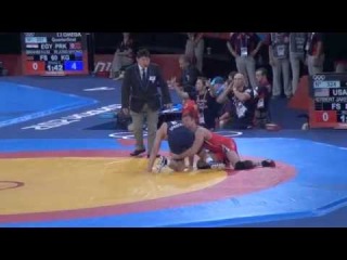 Herbert (USA) v Sharifov (AZE); 2012 Olympics 84kg Quarterfinal