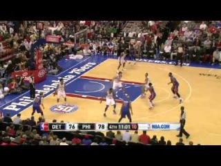 NBA CIRCLE - Detroit Pistons Vs Philadelphia 76ers Highlights 10 December 2012 www.nbacircle.com