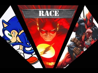 Sonic vs The Flash vs Deadpool: NYCC 2012