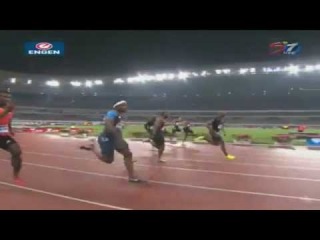 100m Asafa Powell 10.02 (-0.4m/s) Shanghai Diamond League 2012