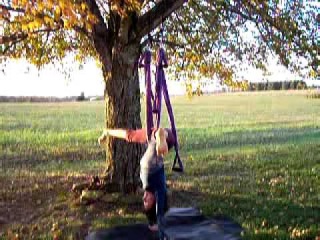 Yoga Swing Instruction How To Part 4 of 6 Handstand