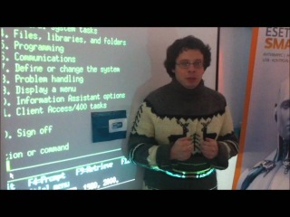 Олоф-День сисадмина, Курган. Поздравляет компания Eset.