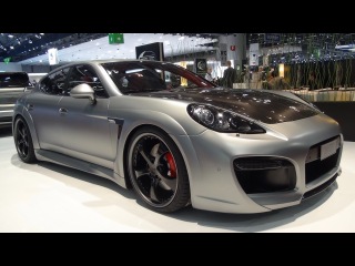Matte Grey TechArt Panamera Grand GT - 2013 Geneva Motor Show