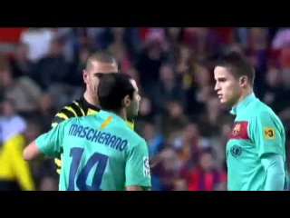 Broma con Valdés, Piqué, Mascherano y Afellay (Doblaje Croma)