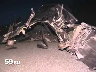 ДТП в Перми: легковушку разорвало на части