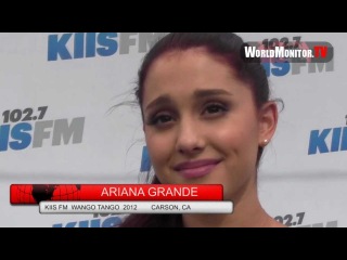 Ariana Grande arrives at KIIS FM Wango Tango concert!