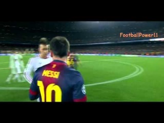 Messi refuse to exchange shirt with El Shaarawy (12.3.2013 CL)