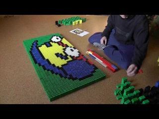 The Simpsons Volume 2 over 50,000 Dominoes - Trailer