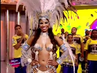 Caldeirão do Huck - Andreza Sobrinho, da Rosas de Ouro, vence o Musa do Carnaval Paulista.