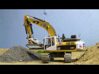 Diggers Cartoons - The Excavator - Construction Trucks Video for kids - Cartoons for children