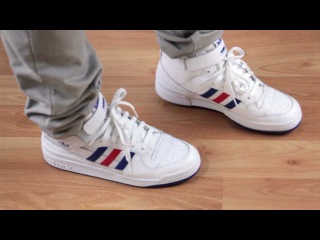 Adidas Forum Mid (white / college royal / college red) G50932 - PYS.com