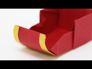 ORIGAMI SANTA'S SLEIGH (Jo Nakashima) - Time-lapse