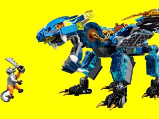 Лего Ниндзяго 70602 Дракон Джея Обзор и Сборка набора аналог лего | Toys Unboxing