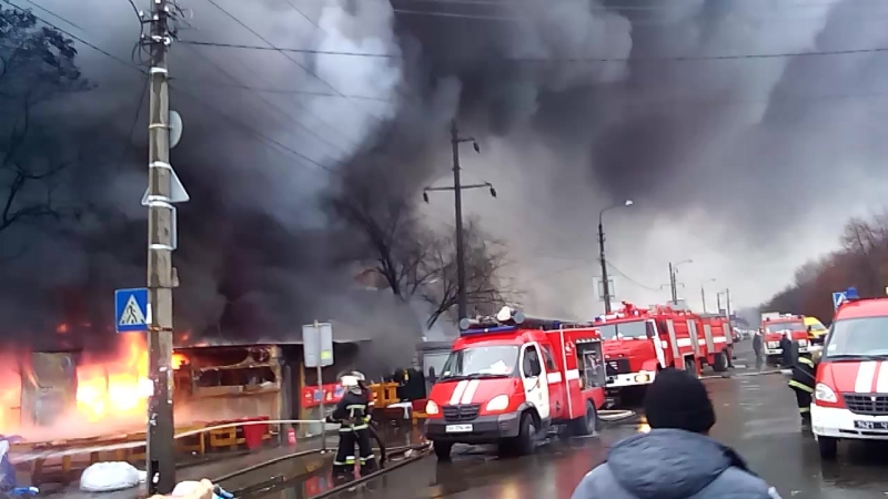 пожар на Лисавой 25.12.2016