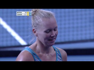 IPTL 2016: OUE Singapore Slammers vs Indian Aces - Point of the Match (Women's Singles)