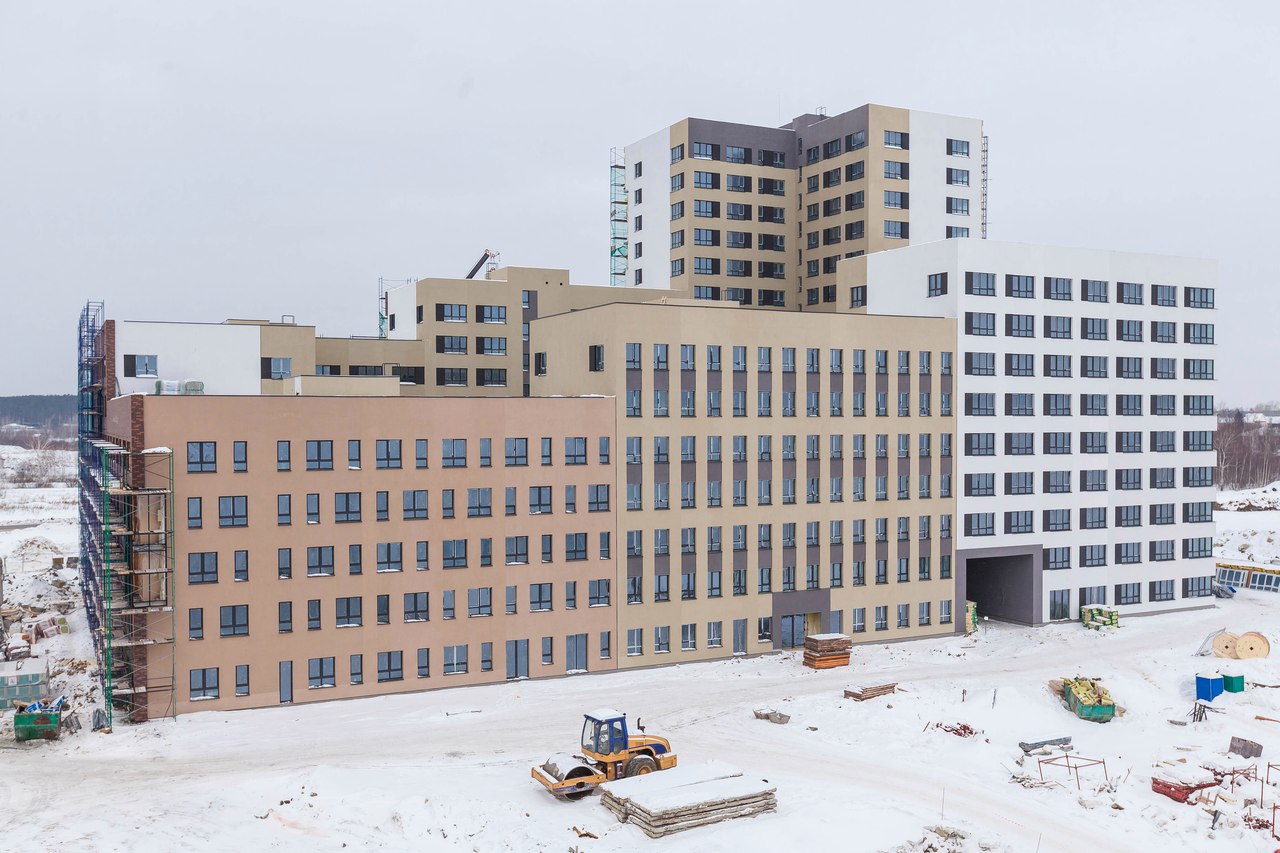 Из чего строить дома брусника