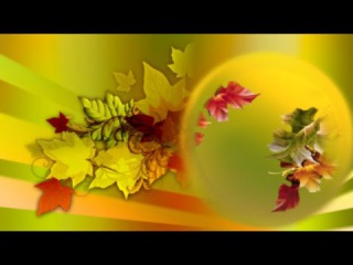 Autumn footage Осенний футаж 01 авторский
