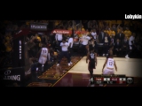 Kyrie Irving to LeBron OFF THE GLASS!