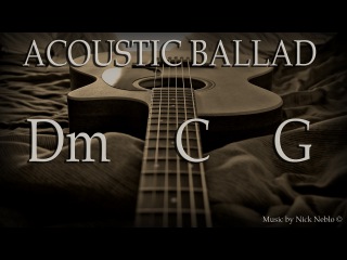Acoustic Guitar Ballad Backing Track