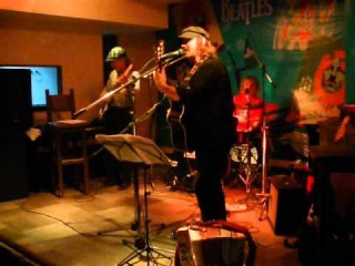 Zhenya Rock & Victor Kolesov (9.11.2012) pub Kilt show in Vologda (1)