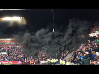 Stop Stadionverboden! (Black Smoke) : Protestactie Vak T : PSV-Ajax : 23/4/2017