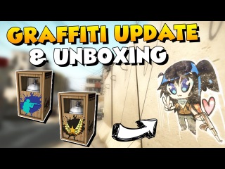 CS:GO - Graffiti Update and Opening 10 Graffiti Boxes!