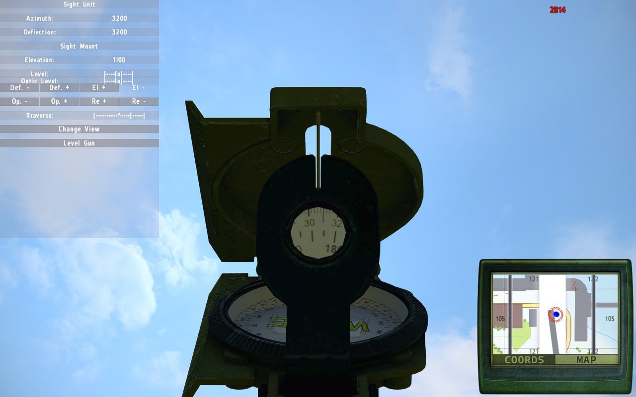 Карта для миномета squad