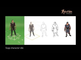 Animation rotoscoping technique