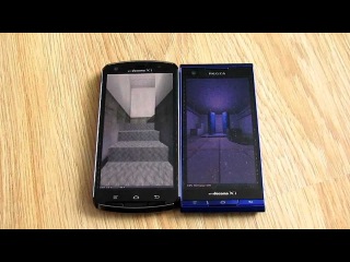 Сравниваем японские смартфоны Toshiba Docomo T-02D Fujitsu Docomo F-10D