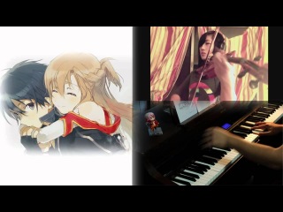 Sword Art Online ED2: Overfly (viola + piano) ft. TehIshter