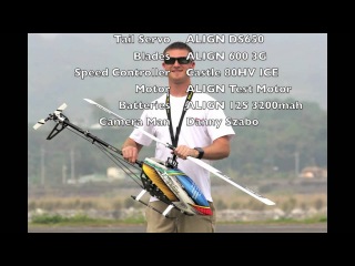 Alan Szabo Jr. ALIGN Trex 600E Prototype Flybarless 4/1/2011
