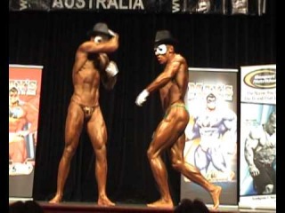 MassiveJoes.com - INBA SA Championships 2010 - Jamie MacGillivray & Ben Wortley Posing Routine
