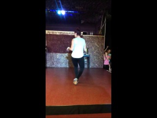 Pachanga workshop of Jorjet with the music. Russian Bachata